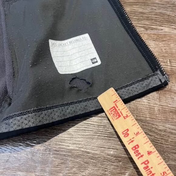 The North Face Youth XL Black Soft Shell Apex Jacket Full Zip *READ - Picture 8 of 9
